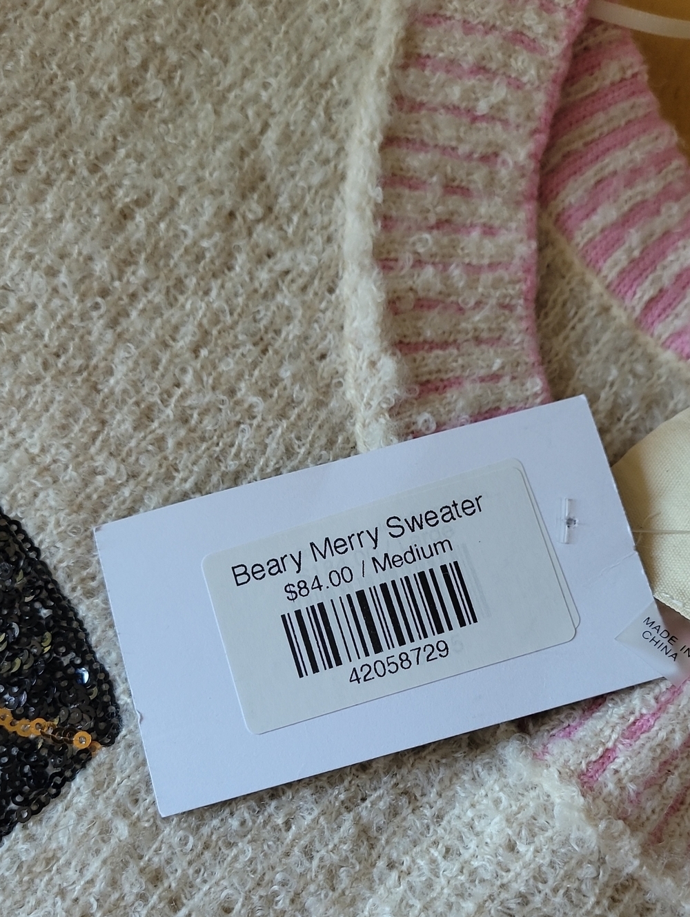 Beary Merry Oversized Sweater - Picture 13 of 15